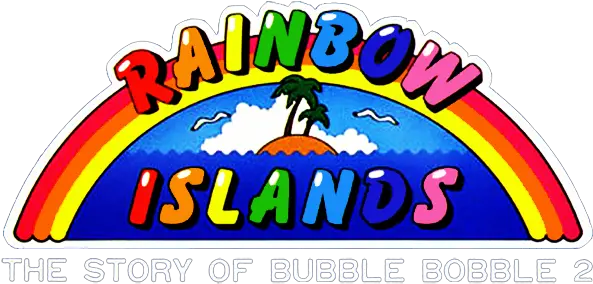  Modern Game Logos Are Rubbish Digitiser Rainbow The Story Of Bubble Bobble 2 Png Video Game Logos