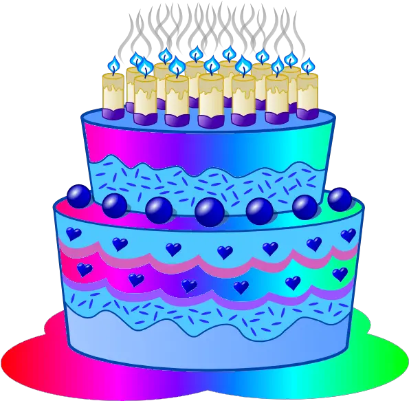  Download Hd Cake Clipart Transparent Birthday Cake Clip Art Blue Png Birthday Cake Clipart Transparent Background