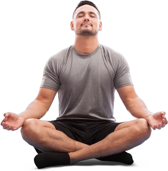  Download Hd Be Part Of Fun And Healthy Workout Sessions Man Meditating Png Workout Png