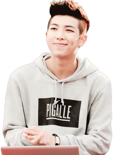  Transparent Namjoon Tumblr Posts Rap Monster Dimples Png Namjoon Png