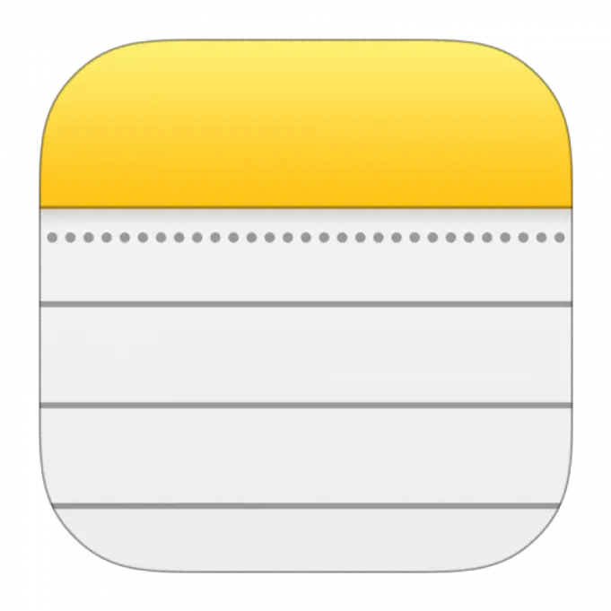  Notes Icon Ios 7 Pnglib U2013 Free Png Library Notes Iphone App Icon Photos Icon For Iphone