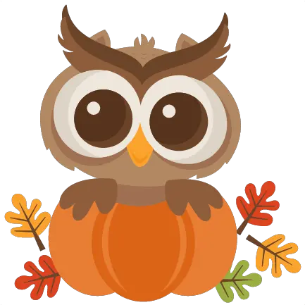  Owl Clip Art Fall Owl Png Fall Clipart Png