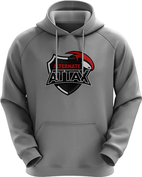  Alternate Attax Logo Hoodie Grey Alternate Attax Png Arma Logo