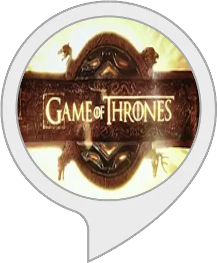  Amazoncom Game Of Thrones Facts Alexa Skills Label Png Game Of Thrones Logo Transparent