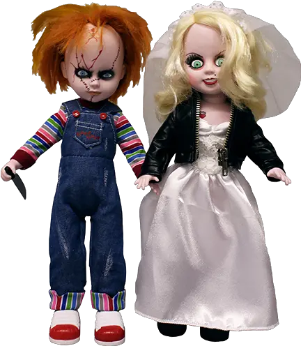  Chucky And Tiffany Doll Double Pack Chucky Tiffany Living Dead Dolls Png Chucky Png