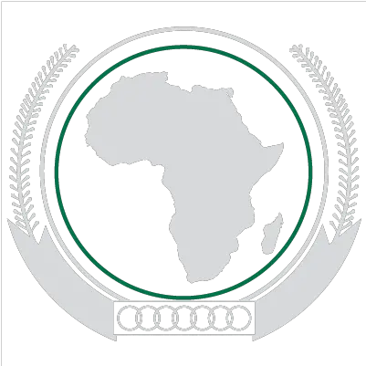  Au Symbols And Anthem African Union Logo White Png Green Circle Logo