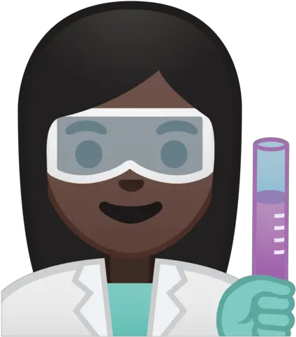  Scientist Transparent Background Png Black Woman Scientist Icon Scientist Transparent Background