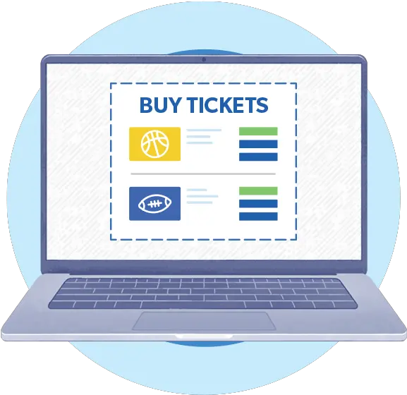  How To Buy Digital Event Tickets Hometown Ticketing Office Equipment Png Go To Website Icon