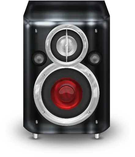  Graphite Red Speaker Icon Icon Speaker Png Color Speakers Png