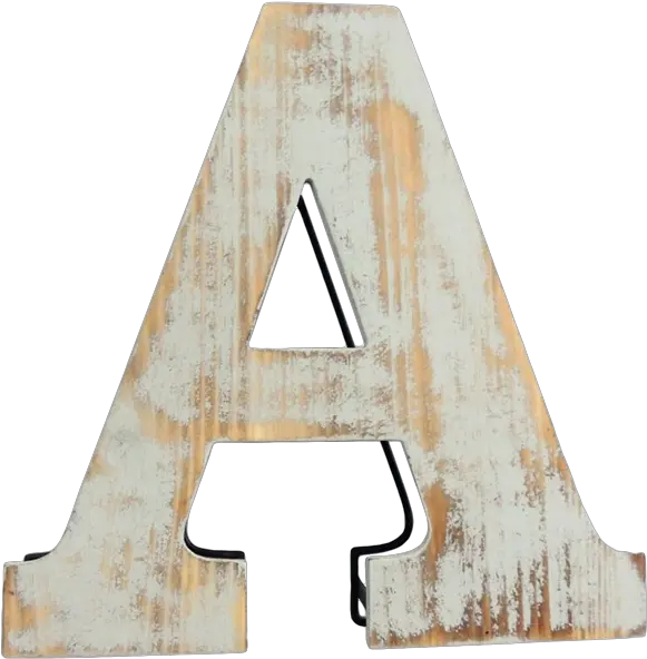  10 Wood And Metal Letter Metal Letter Png Letter I Png