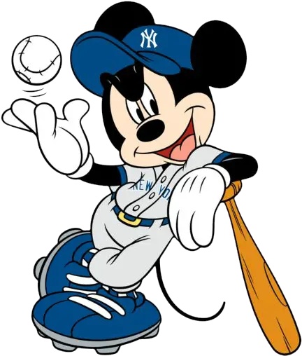  Transparent Ny Yankees Mickey Mouse Red Sox Png Yankees Png