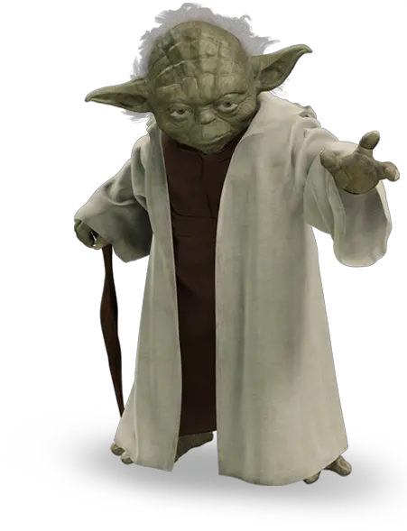  Star Wars Maestro Jedi Transparent Png Star Wars Characters Yoda Yoda Png