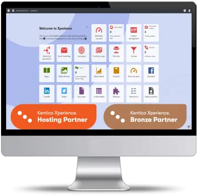  Kentico Hosting E Tech Nature Advetisement Websites Png How To Make An Icon On Desktop For A Website