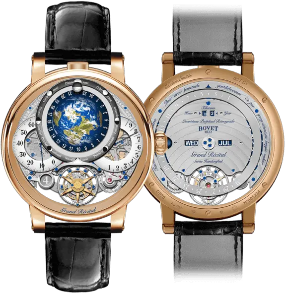  Bovet 1822 Swiss Handcrafted Watch Bovet Récital 22 Grand Récital Png Watch Transparent Background