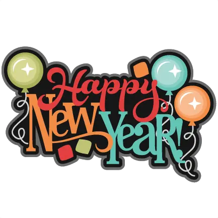  Happy New Year Transparent Clipart Cute Happy New Year Clipart Png New Year 2018 Png