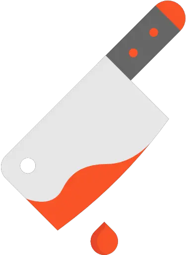  Cleaver Free Food Icons Utility Knife Png Bloody Knife Png