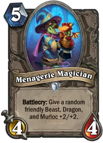  Menagerie Magician Hearthstone Heroes Of Warcraft Wiki Blood Elf Pirate Png Magician Png