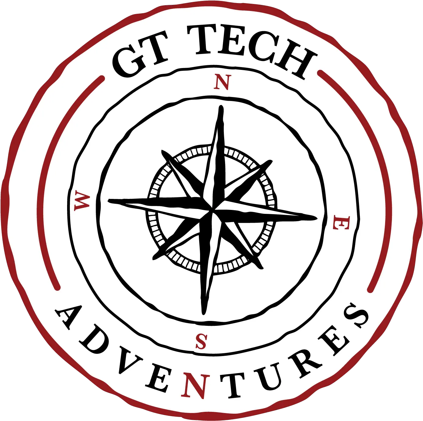  Gt Tech Adventures Compass Rose Png Gt Logo