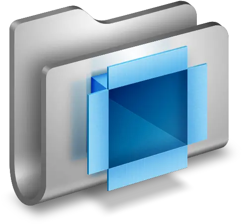  Dropbox Metal Folder Icon 3d Folder Icons Png 3d Folder Icon