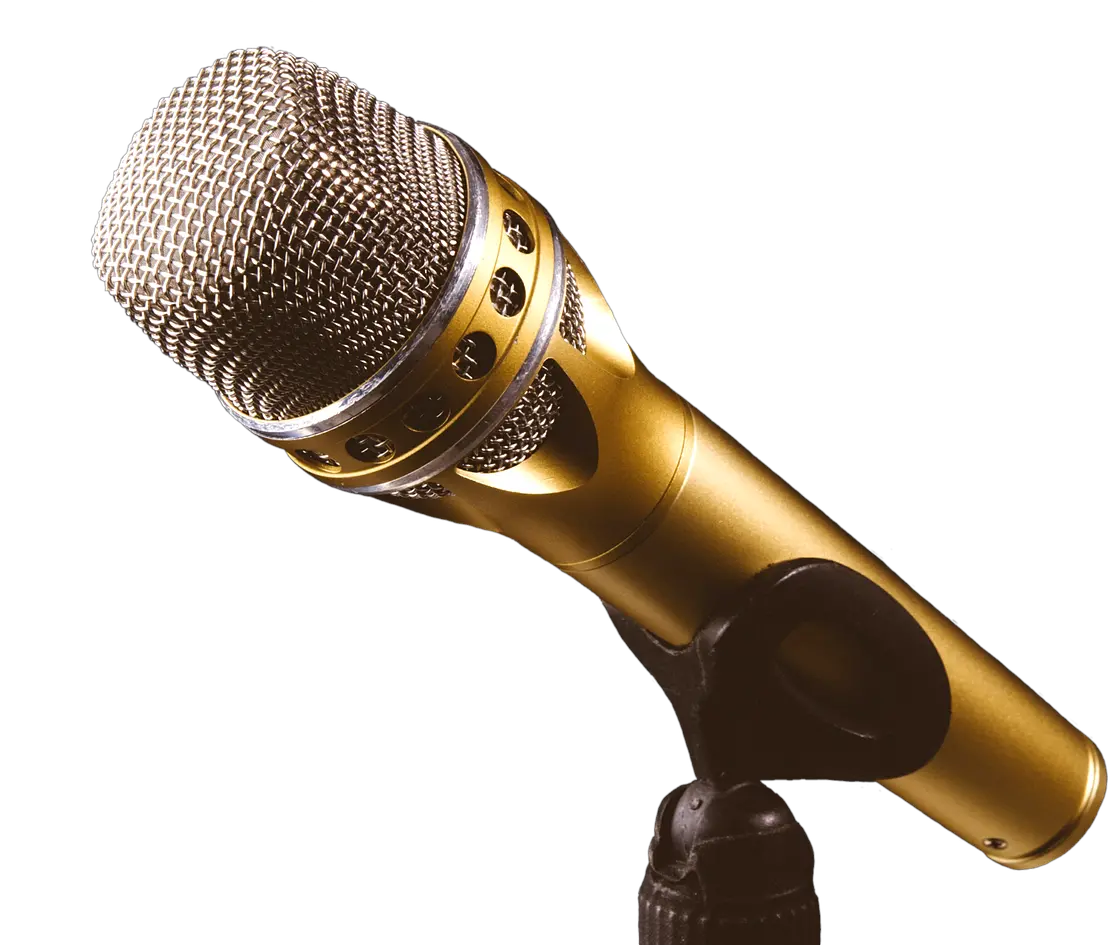  Microphone Vector Transparent Vintage Microphone Png Microfono Png