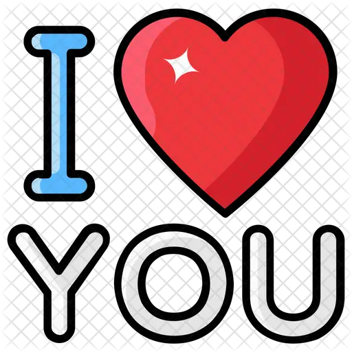  I Love You Icon Vertical Png Love You Png