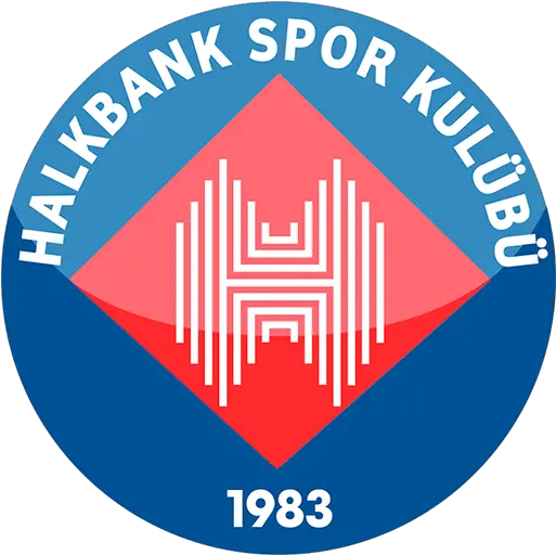  Halkbank Volleyball Thesportsdbcom Halkbank Ankara Logo Png Volleyball Logo