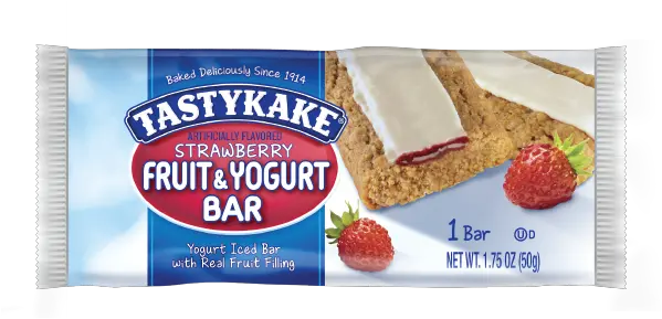  Strawberry Fruit U0026 Yogurt Bar U2014 Tastykake Strawberry Png Transparent Strawberry