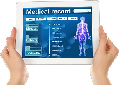  Holding Medicalrecordtablet500pngpng Omni Strategic Electronic Health Record Record Png