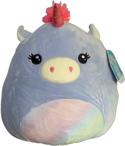  Cutetitos Unicornitos Surprise Stuffed Animals Png Black Unicorn Over Blue And Purple Icon