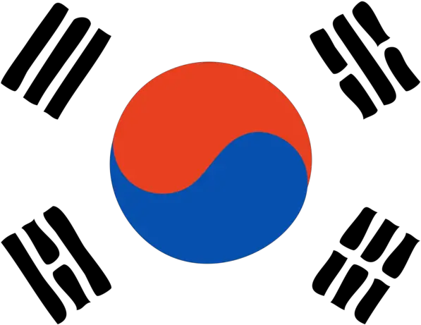  Outfit Korea Tumblr South Korean Flag Highresolution South Korean Flag Png Flag Transparent