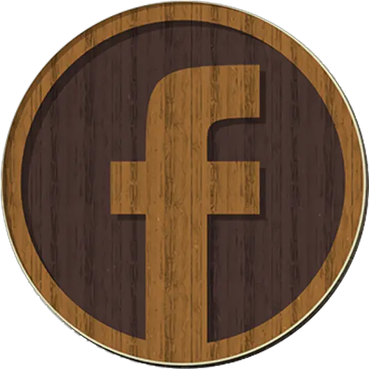  Rustic Rails Home Transparent Facebook Logo Png Brown Facebook Icon Transparent