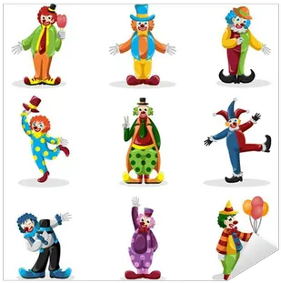  Sticker Clown Icons Pixersus Clowns Cartoon Png Clown Icon