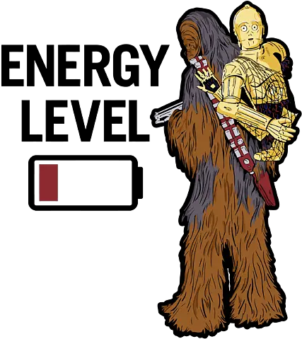  Star Wars Chewbacca C 3po Energy Level Low Puzzle Png Star Wars Chewbacca Icon