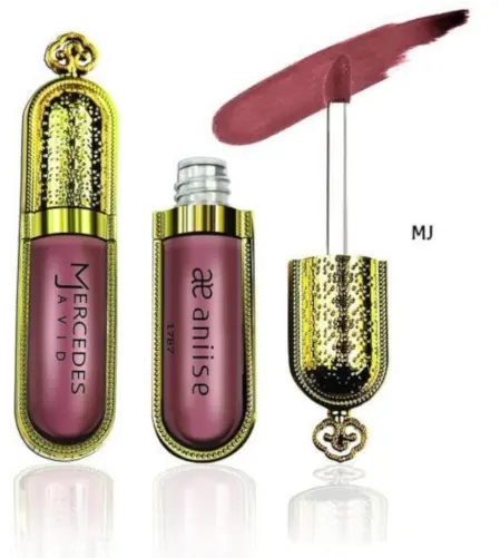  Aniise Pro Matte Liquid Lips By Aniise Pro Matte Liquid Lips By Mercedes Javid Png Color Icon Metallic Liquid Lipstick