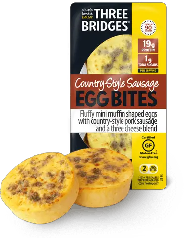  Sausage Egg Bites Delicious Healthy Ready In 90 Seconds Three Bridges Egg Bites Sausage Png Def Jam Icon Girlfriends