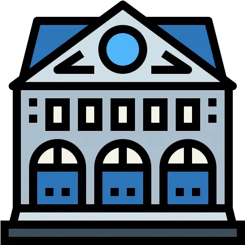  University Free Monuments Icons Vertical Png College Building Icon