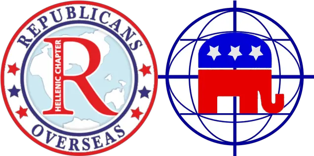  Republicans Overseas U2013 24 Inch Wall Clock Png Republican Symbol Png