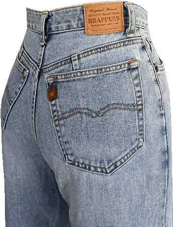  Vintage Brappers High Waist Jeans Patch Pocket Png Levis Icon Shorts