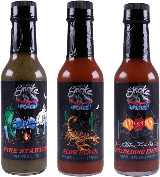  Download Rising Smoke Slow Death Hot Sauce Png Image With No Rising Smoke Fire Starter Hot Sauce Hot Sauce Png