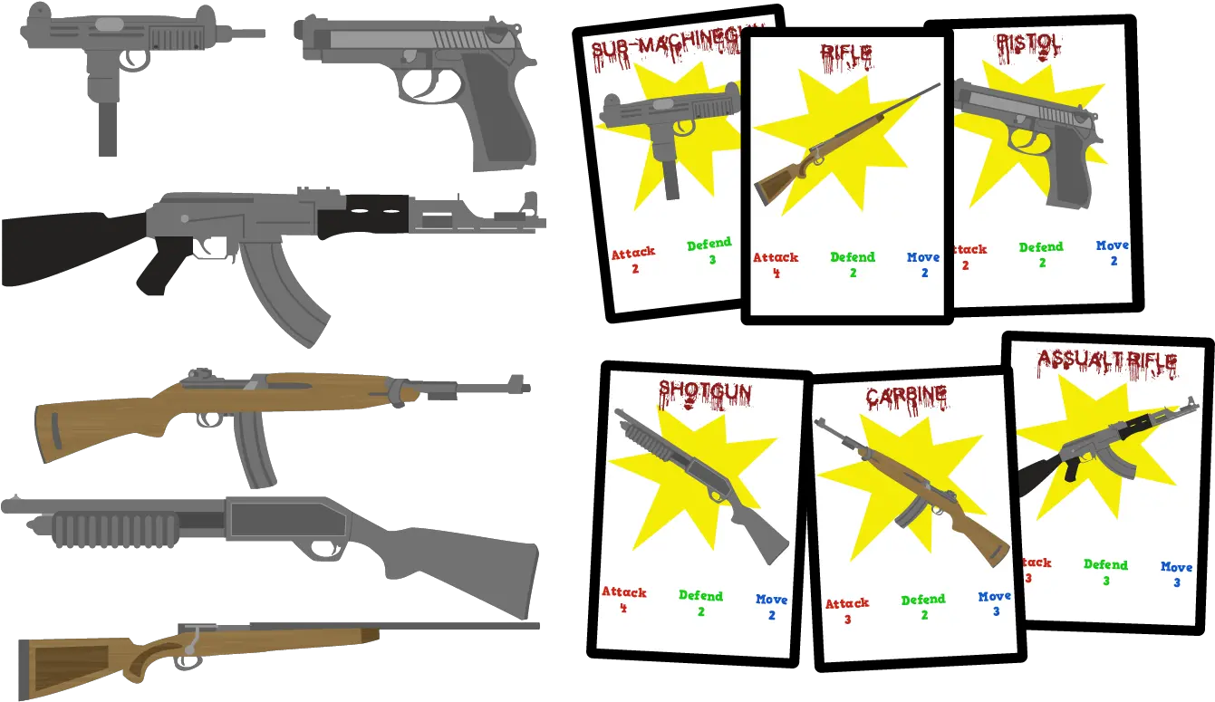  Vector Illustration Firearms Firearm Png Uzi Png