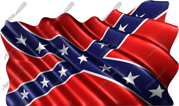  Waving Rebel Flag Aurora Graphics Confederate Flag Graphics Png American Flag Waving Png