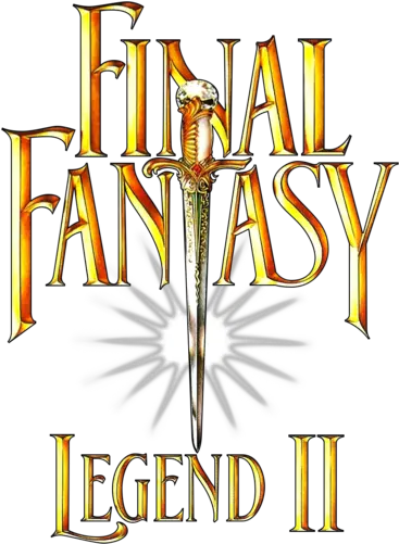  Final Fantasy Legend Ii Final Fantasy Legend Ii Logo Png Final Fantasy 2 Logo