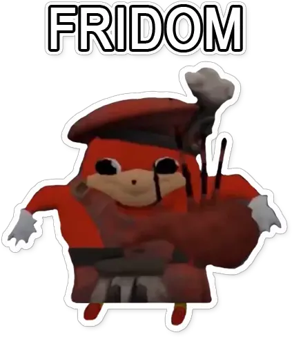  Telegram Sticker 12 From Collection Uganda Knuckles Cartoon Png Ugandan Knuckles Transparent