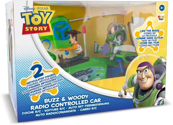  Toy Story Rc Car Buzz Woody Toy Story Rc Remote Control Car Png Woody And Buzz Png