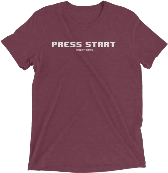  Press Start Vintage Tee Slight Distress Dr Michael Greger T Shirt Png Press Start Png