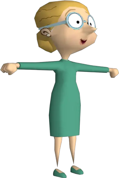  Wii Mr Beanu0027s Wacky World Irma Gobb The Models Resource Mr Bean Animated Irma Gobb Png Mr Bean Png