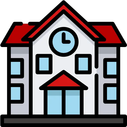  Free Icon School Colegio Icono Png School Flat Icon