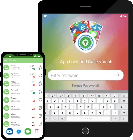  App Lock Gallery Vault For Android Smart Device Png Gallery Icon Android
