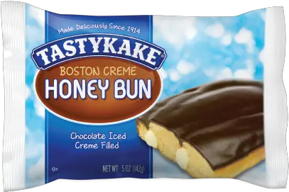  Boston Creme Honey Bun U2014 Tastykake Png