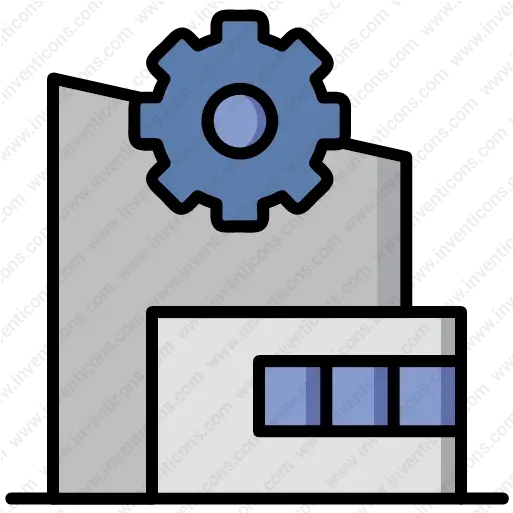  Download Manufacturing Plant Vector Complexity Icon Png Manufacturing Icon Vector